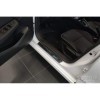 Seuils de portes inoxydable noir sur mesure pour Renault Clio V 201...