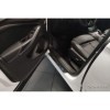 Seuils de portes inoxydable noir sur mesure pour Opel Grandland X 2...