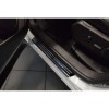 Seuils de portes inoxydable noir sur mesure pour Opel Grandland X 2...