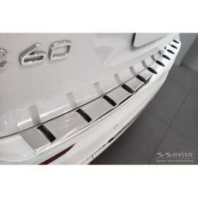 Protection de seuil arrière inox sur mesure pour Volvo XC60 II 2017...