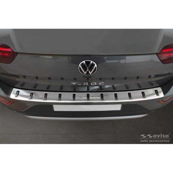 Protection de seuil arrière inox sur mesure pour Volkswagen T-Roc &...