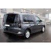 Protection de seuil arrière inox noir sur mesure Volkswagen Caddy V...