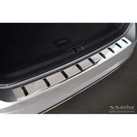 Barre de seuil arrière inox sur mesure pour Volkswagen Golf VII Var...