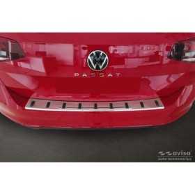 Barre de seuil arrière inox sur mesure Volkswagen Passat Variant 20...