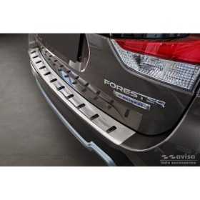 Protection de seuil arrière inox sur mesure pour Subaru Forester (S...
