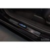 Seuils de portes inoxydable noir sur mesure pour Ford Kuga III 2019- 'Hybrid' - 4-piÃ¨ces