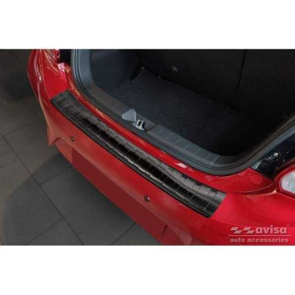 Protection de seuil arrière inox Noir sur mesure pour Mitsubishi Sp...