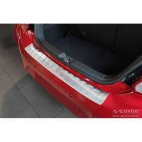 Protection de seuil arrière inox sur mesure pour Mitsubishi Space S...