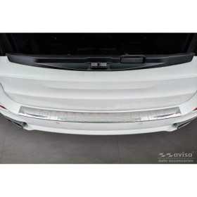Protection de seuil arrière inox sur mesure pour BMW X5 F15 2013-20...