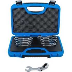 Jeu de clÃ©s mixtes Ã  cliquet courtes pliable 8 19 mm 12 piÃ¨ces