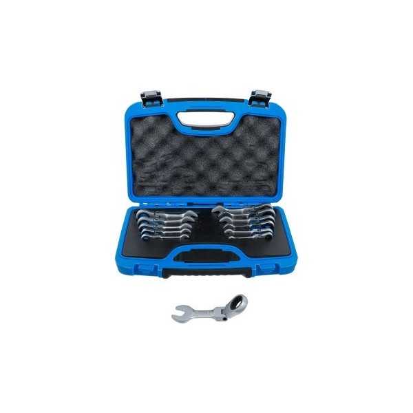 Jeu de clÃ©s mixtes Ã  cliquet courtes pliable 8 19 mm 12 piÃ¨ces