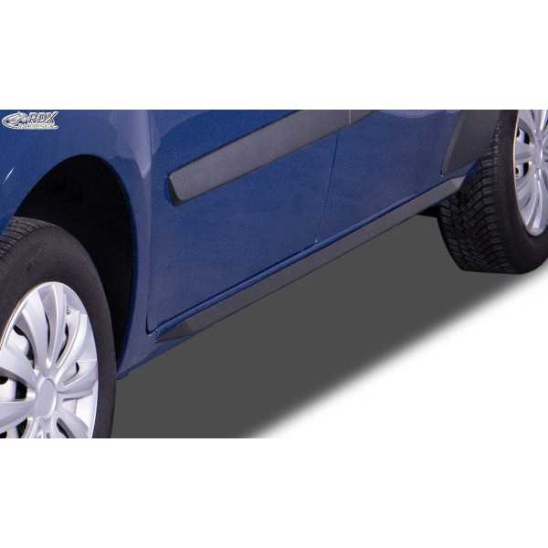 Jupes latÃ©rales RDX pour MERCEDES Citan Extralong (W415 / X / -2021) "Slim"