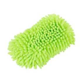 Ã‰ponge chenille microfibre   maille avec Ã©lastique