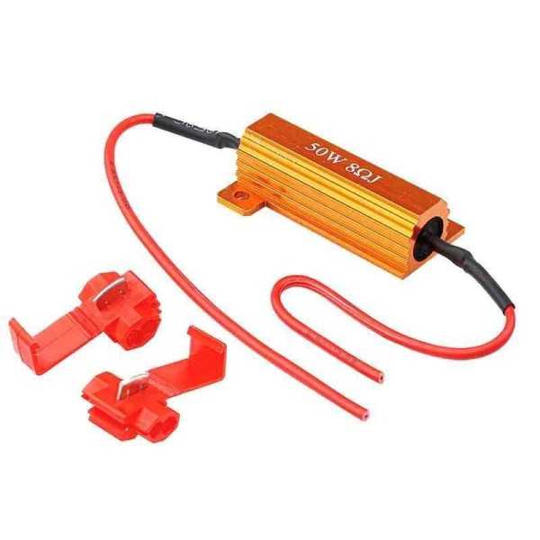 RÃ©sistance LED CANBUS 50W 8 Ohm