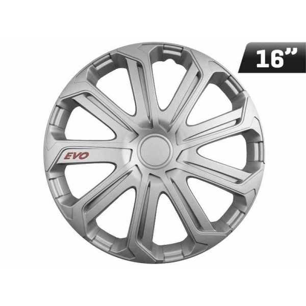 Enjoliveur Evo argent 16 Pouces 1 pc.