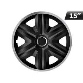 Enjoliveur argent FAST LUX 15 Pouces 4 pcs.