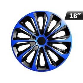 Enjoliveurs STRONG DUOCOLOR bleu - noir 16 pouces  4 pcs.