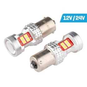 Lampe VISION R5W   R10W BA15s 12   24V 13x 3030 SMD LED