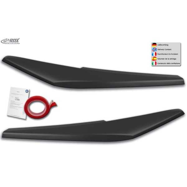 RDX Caches phares pour AUDI Q2 GA (2016+) Light Brows | RDX | Paupi...