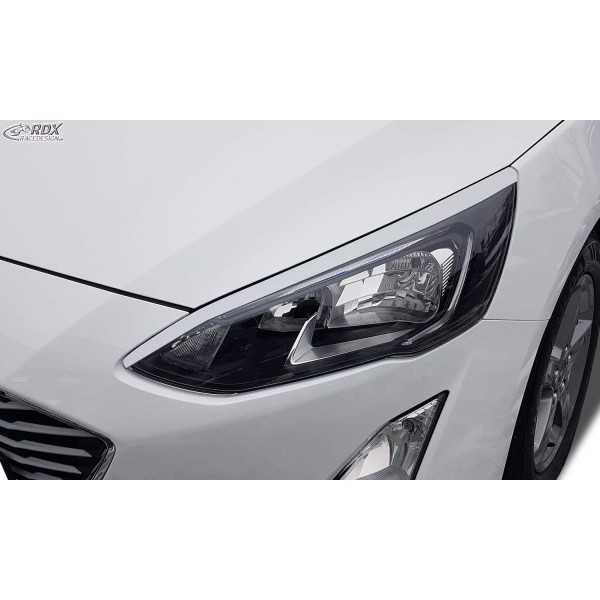 RDX Caches phares pour FORD Focus 4 DEH (2018-2022) Light Brows