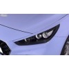 RDX Couvertures de phares pour HYUNDAI i30 PD PDE (2017-2021) Light Brows
