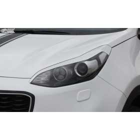 RDX Caches phares pour KIA Sportage QL / QLE (2015-2022) Light Brow...