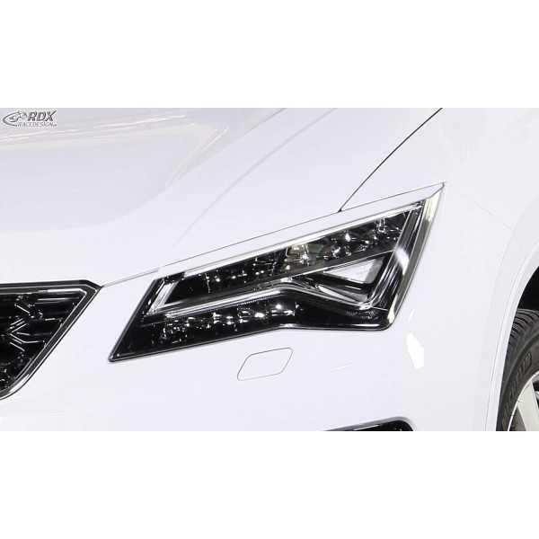RDX Couvertures de phares pour SEAT Ateca & CUPRA Ateca 5FP (2016-2021) Light Brows