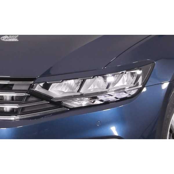 RDX Caches phares pour VW Passat 3G B8 (2014-2019 & 2019+) Light Br...