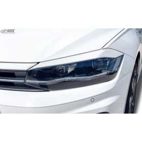 RDX Caches phares pour VW Polo 2G AW (2017+) Light Brows | RDX | Pa...