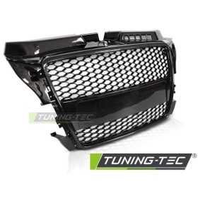 GRILLE SPORT GLOSSY BLACK fits AUDI A3 (8P) 04.08-07.12