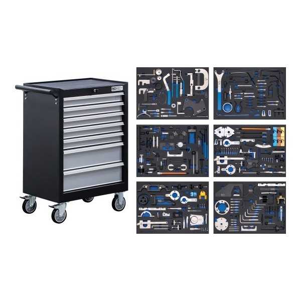 Servante dâ€™atelier 7 tiroirs Coffrets de calage