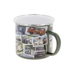 TASSE ÉMAILLÉE VW BUS 500ml - TAMPONS |  | Tasse & Mug