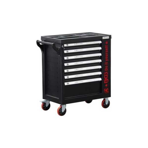 Servante dâ€™atelier 7 tiroirs 1 porte latÃ©rale vide