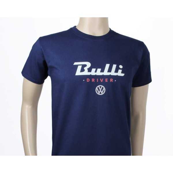 T-SHIRT VW T1 BUS UNISEXE (L) - BULLI DRIVER/BLEU |  | Accessoires ...
