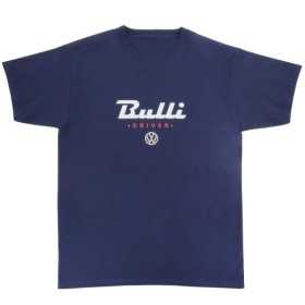 T-SHIRT VW T1 BUS UNISEXE (XXL) - BULLI DRIVER/BLEU |  | Accessoire...