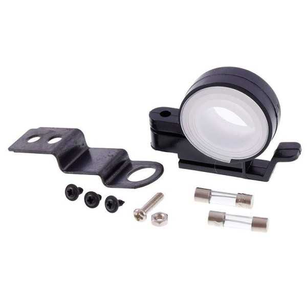 Chargeur moto 2xUSB 4.2A avec voltmètre et prise allume-cigare EURO...