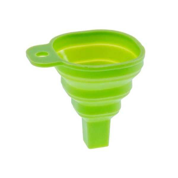 Entonnoir rÃ©utilisable en silicone