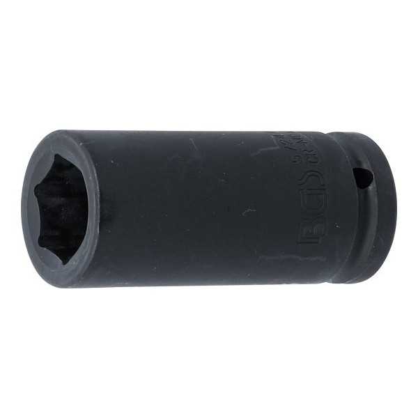 Douille Ã  choc six pans longue 20 mm 3/4" 24 mm