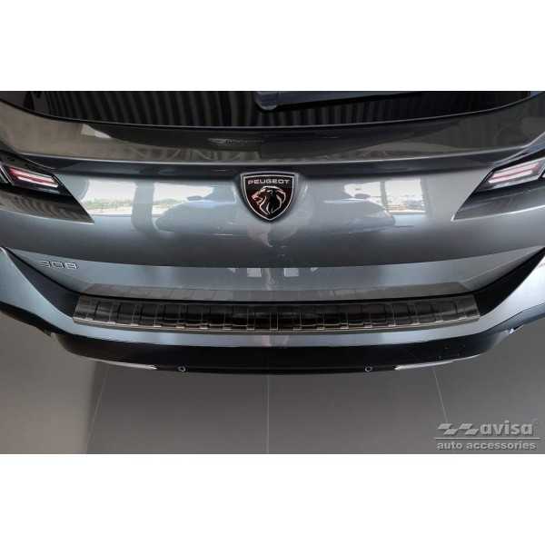 Protection de seuil de coffre pour Peugeot 308 III SW (Break) (Noir...