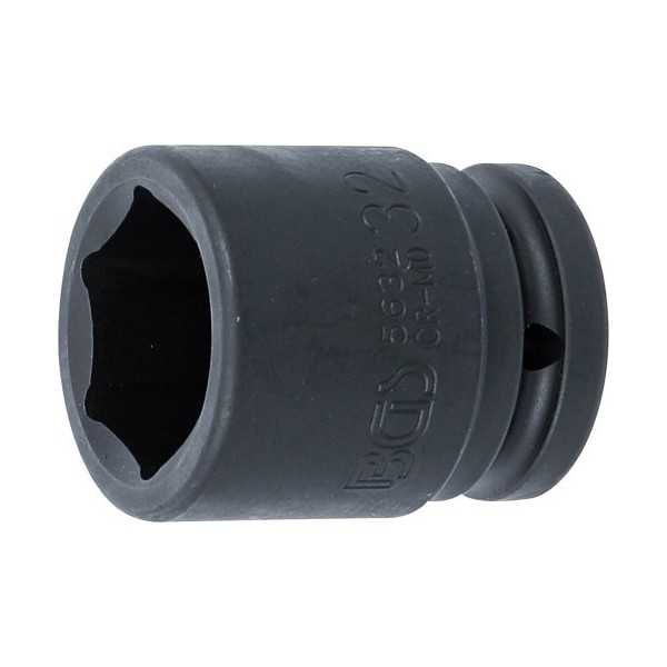 Douille Ã  choc six pans 20 mm 3/4" 32 mm