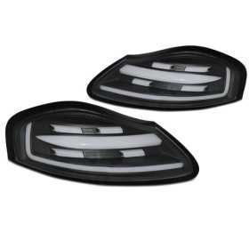 FEUX ARRIÃˆRE LED BAR NOIR SEQ pour PORSCHE BOXSTER 986 96-04