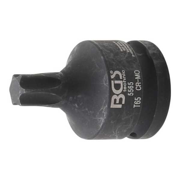 Douille Ã  embouts de puissance longueur 60 mm 20 mm 3/4" Profil T pour Torx T65