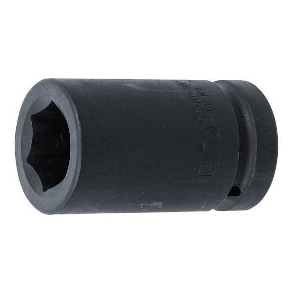 Douille Ã  choc six pans longue 25 mm 1" 30 mm