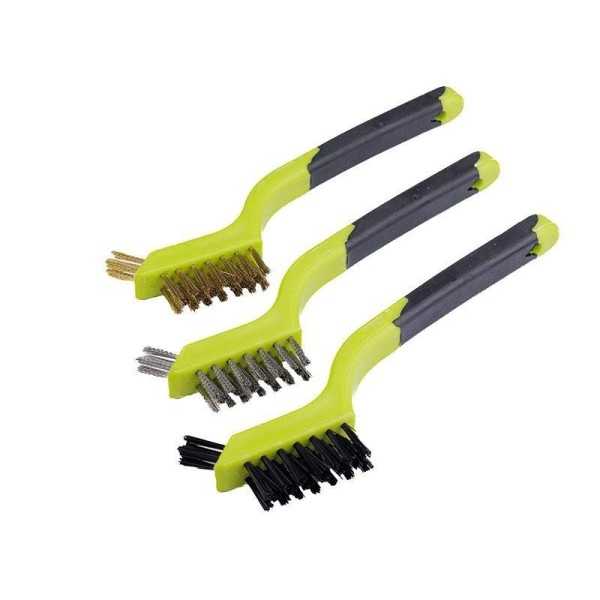 Jeu de 3 brosses - nylon
