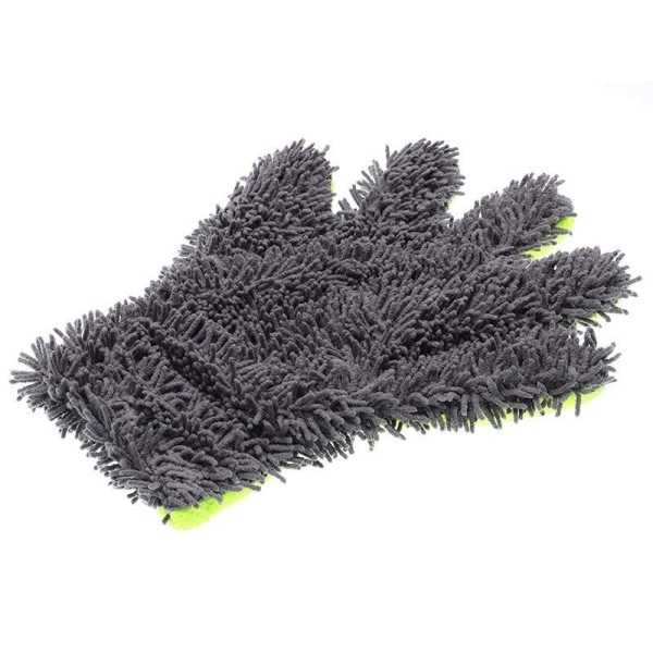 Gant microfibre chenille + maille | CARMOTION | Gant & Eponge