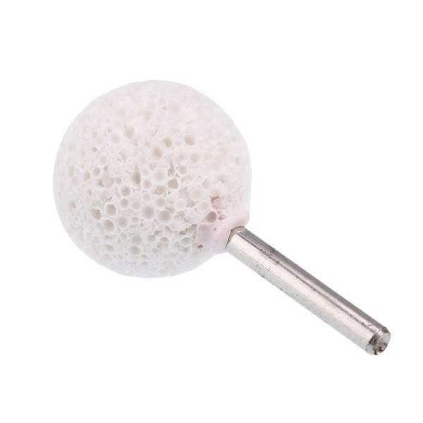 Roue sphÃ©rique diamÃ¨tre 40 mm - pierre ponce pour dÃ©grossir les pneus