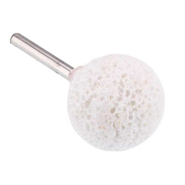 Meule sphérique pour pneus- pierre ponce, diam.40 mm | CARMOTION | ...