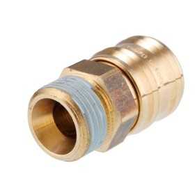 Raccord rapide 1/2 "avec filetage extÃ©rieur en laiton