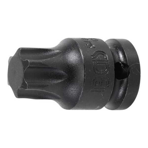 Douille Ã  embouts Ã  choc longueur 42 mm 12 5 mm 1/2" profil T pour Torx T80