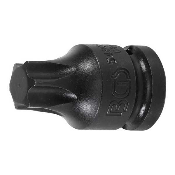 Douille Ã  embouts Ã  choc longueur 42 mm 12 5 mm 1/2" profil T pour Torx T70